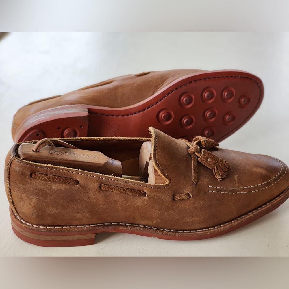 Allen Edmonds ‘Lake Shore Dr’ brown/tan loafer shoes